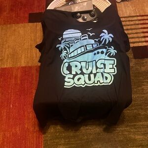 Next level apparel cruise squad shirt. Size medium. Wore once